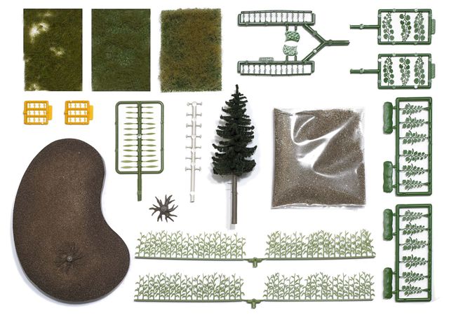 H0 Set s p��rodn� krajinou